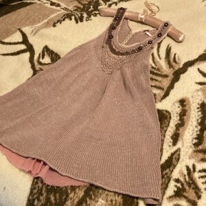 FP ruffle butt boho tank velvet tie embroidered and cutest ruffle butt